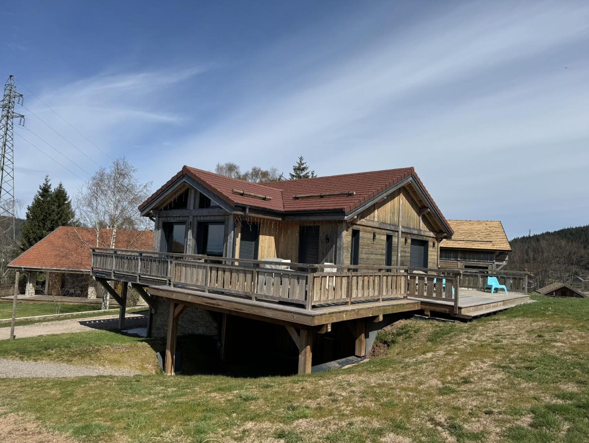 L'Adret Du Temps Chalet 10 Personnes 170M2 Жерарме Екстер'єр фото