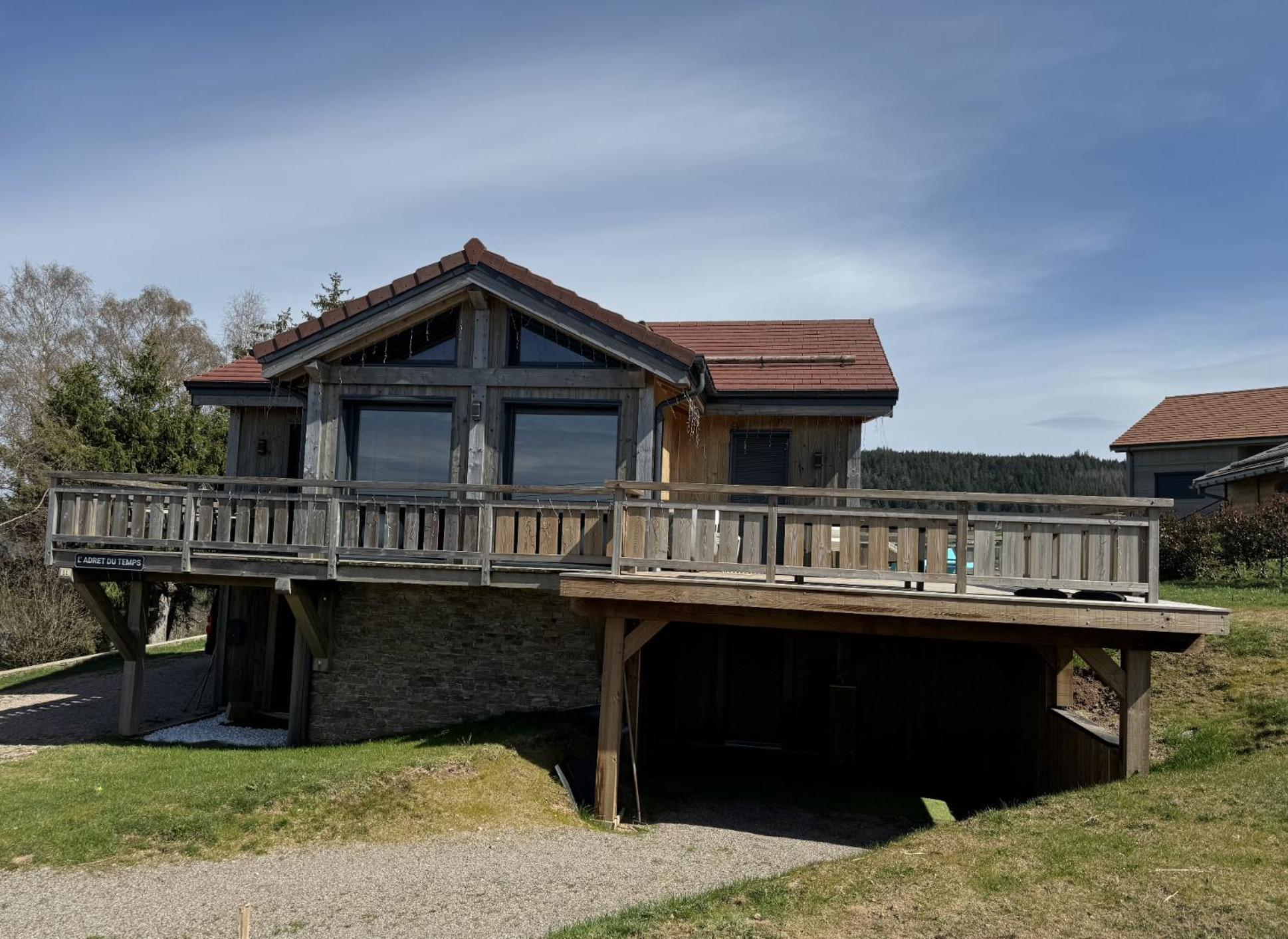 L'Adret Du Temps Chalet 10 Personnes 170M2 Жерарме Екстер'єр фото